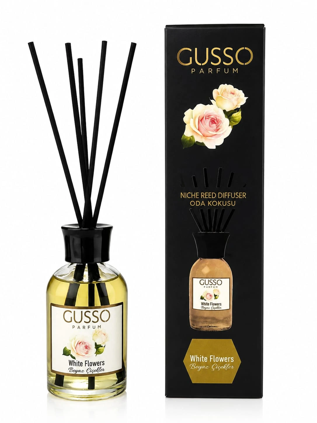 White Flowers Reed Diffuser thumbnail 2