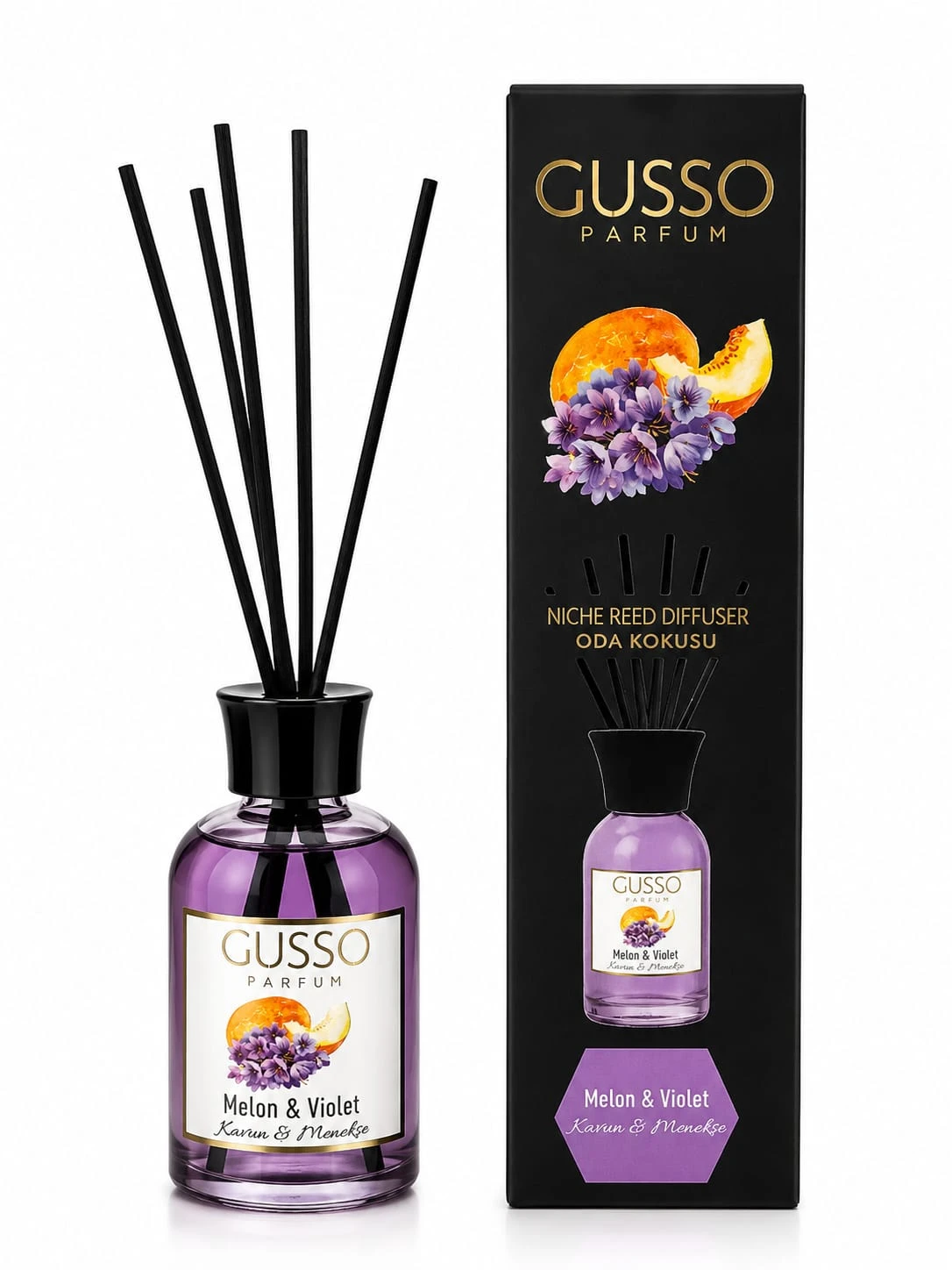 Melon Violet Reed Diffuser thumbnail 2