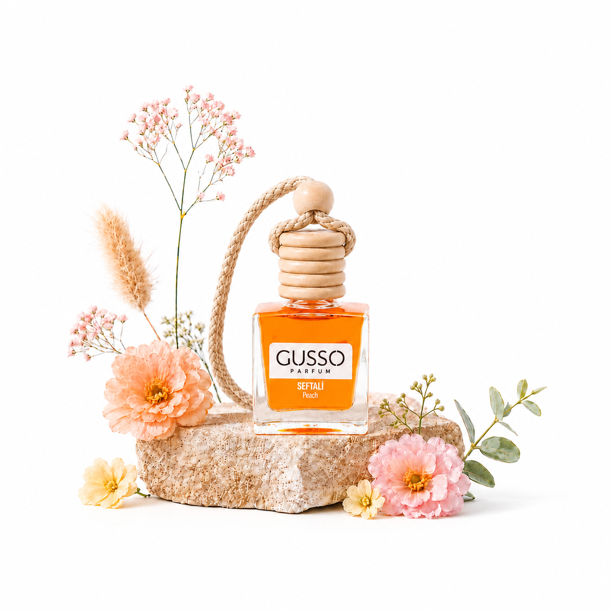 Peach Car Perfume